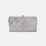 Lauren Clutch-Wallet in Buffed Leather - Olive Oil