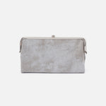 Lauren Clutch-Wallet in Buffed Leather - Olive Oil