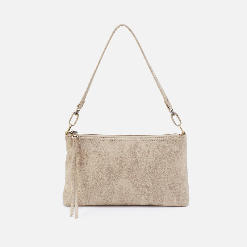 Darcy Crossbody in Metallic Leather - Gold