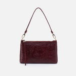 Darcy Crossbody in Deboss Leather - Merlot