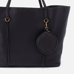 Revolve Clip Pouch in Soft Leather - Black