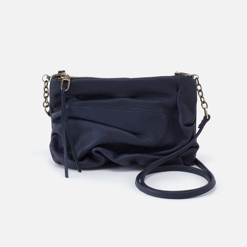 Dare Crossbody in Soft Leather - Navy