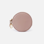 Revolve Clip Pouch in Pebbled Leather - Lotus