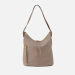 Merrin Convertible Backpack in Pebbled Leather - Graphite