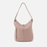 Merrin Convertible Backpack in Pebbled Leather - Lotus