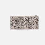 Vida Wristlet in Printed Leather - Cheetah Print