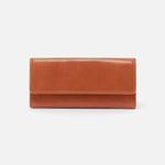 Ardor Continental Wallet in Polished Leather - Amber