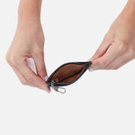 Max Card Case in Polished Leather - Black