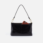 Darcy Crossbody in Polished Leather - Black