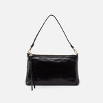 Darcy Crossbody in Polished Leather - Black