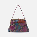 Lana Crossbody in Printed Leather - Mosaic Snake