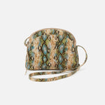 Beckett Crossbody in Printed Leather - Garden Snake