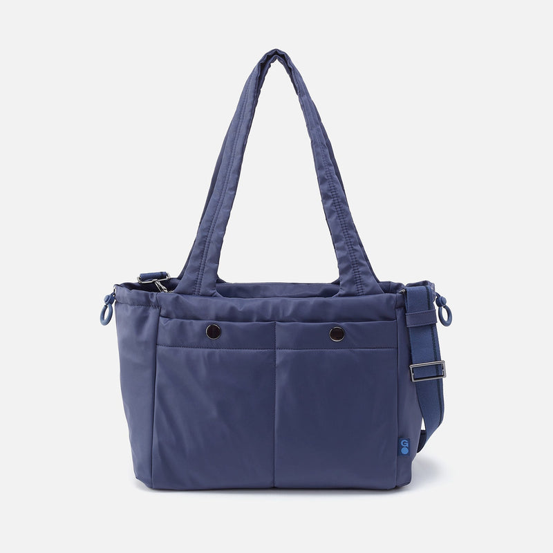 ALL IN ONE Tote in CaRefiber recycled nylon - Ocean