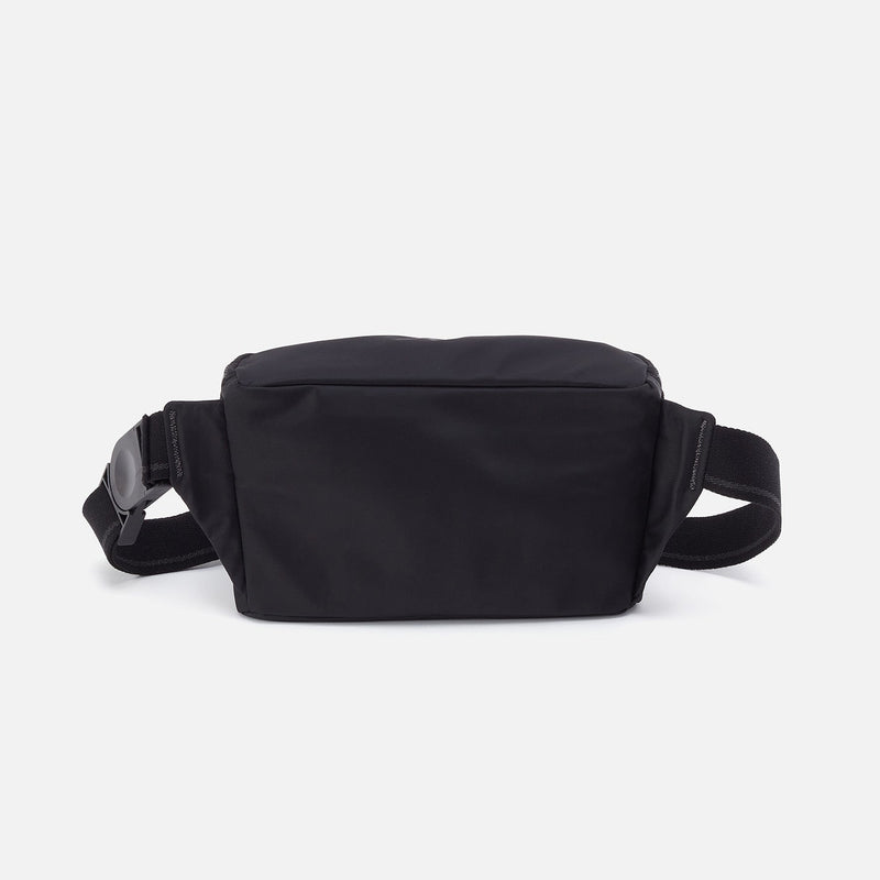 BE HOLD Belt Bag in CaRefiber recycled nylon - Jet