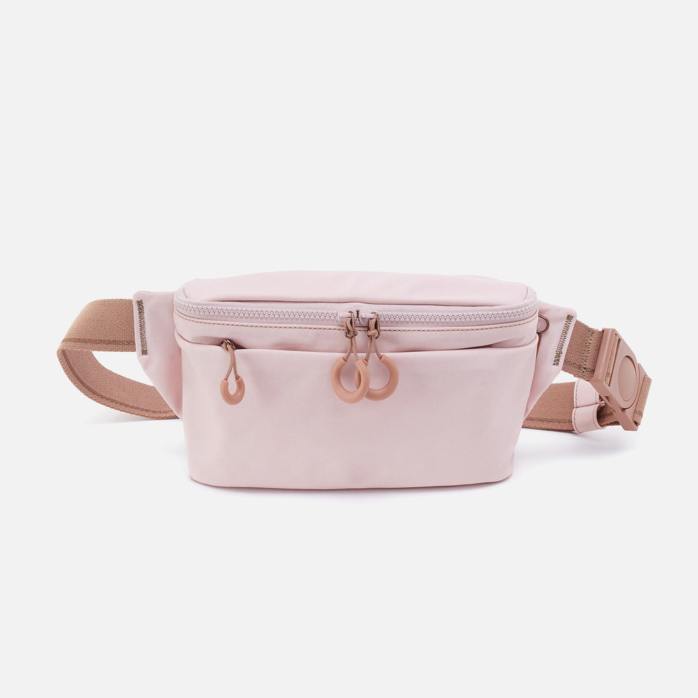 BE HOLD Belt Bag in CaRefiber recycled nylon - Lotus