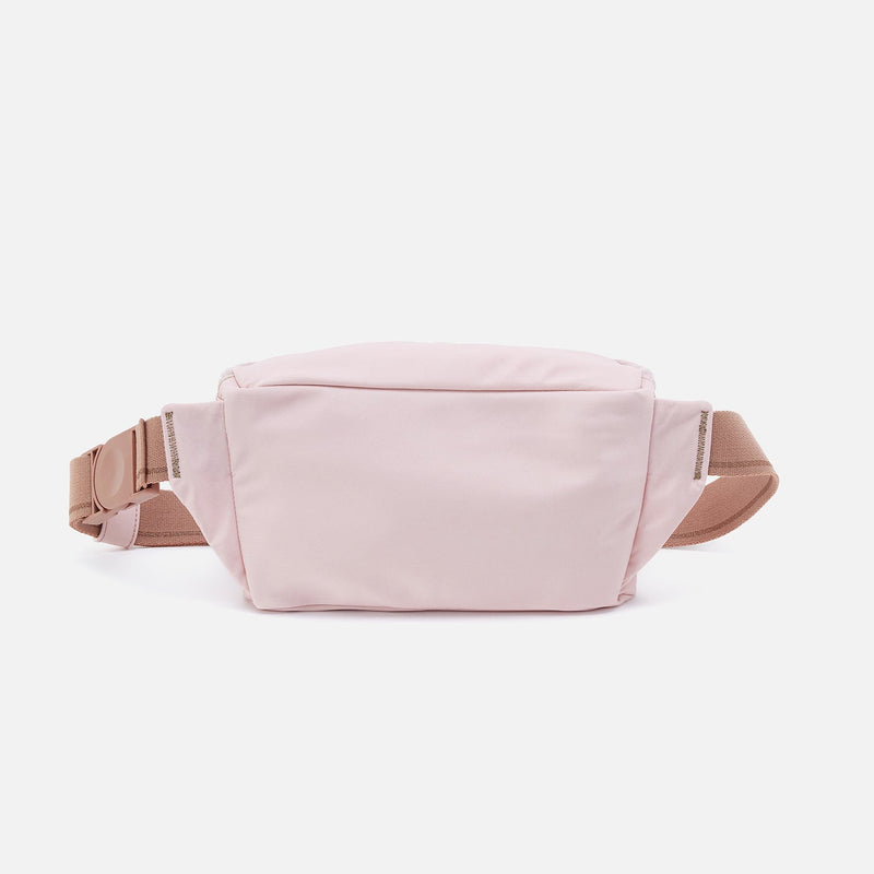 BE HOLD Belt Bag in CaRefiber recycled nylon - Lotus