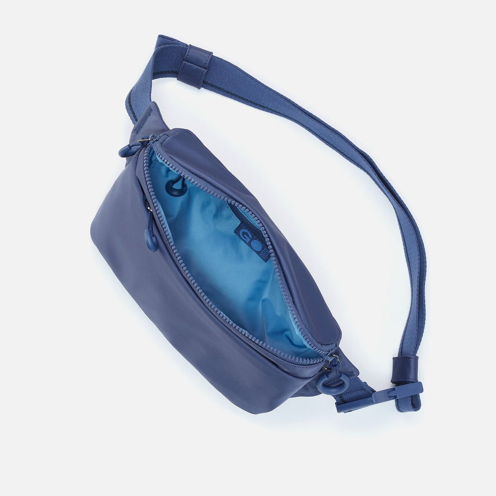 BE HOLD Belt Bag in CaRefiber recycled nylon - Ocean