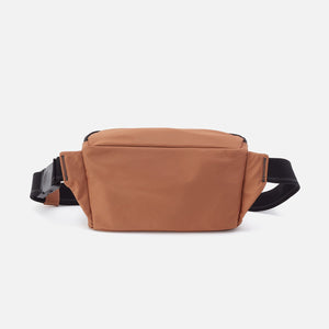 BE HOLD Belt Bag in CaRefiber recycled nylon - Dune