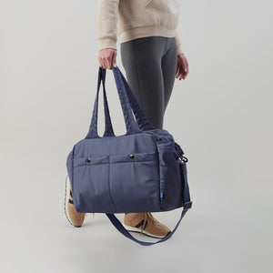 GET AWAY Duffle in CaRefiber recycled nylon - Jet