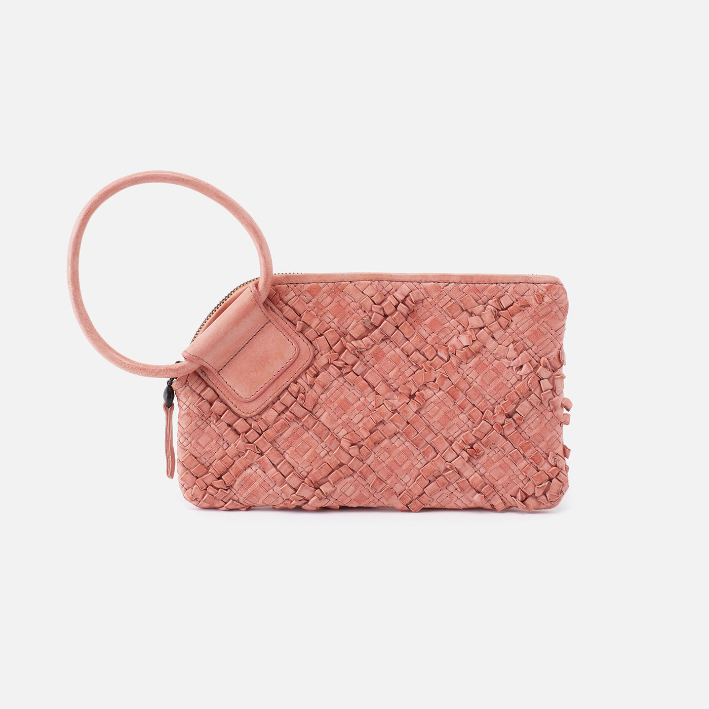 Sable Wristlet In Artisan Weave Leather