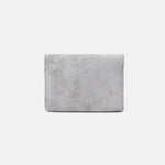Robin Compact Wallet in Buffed Leather - Olive Oil