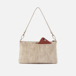 Darcy Crossbody in Metallic Leather - Gold