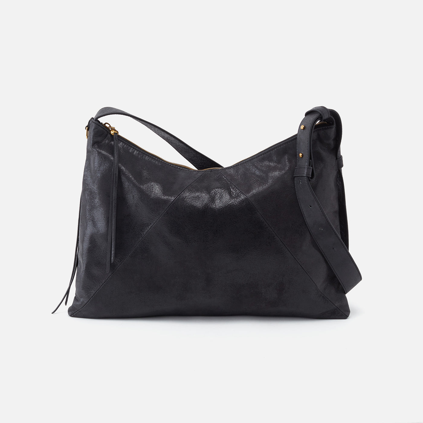 Paulette Large Crossbody In Buffed Leather