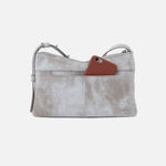 Paulette Small Crossbody in Buffed Leather - Olive Oil