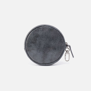 Revolve Clip Pouch in Buffed Leather - Grey