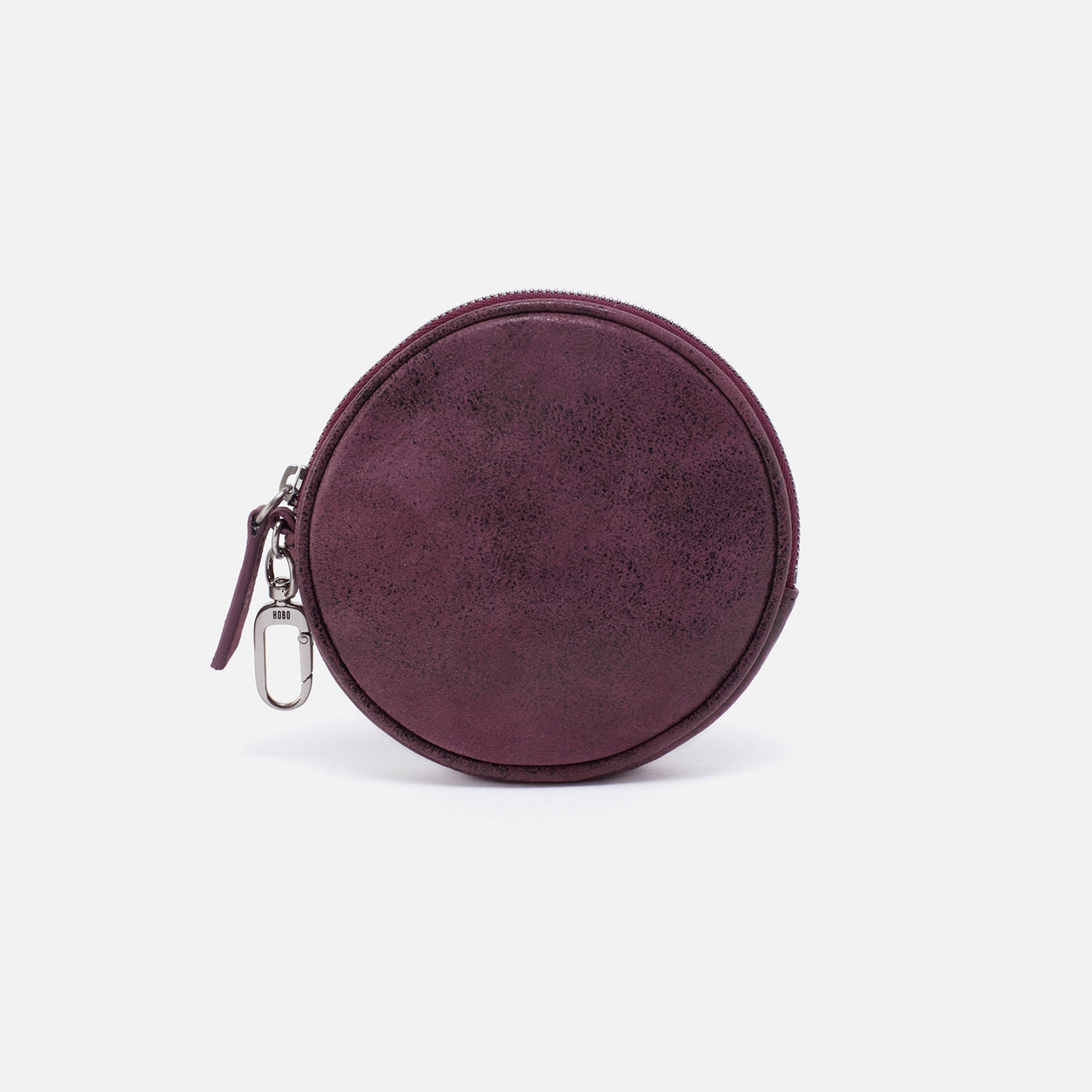 Revolve Clip Pouch In Buffed Leather