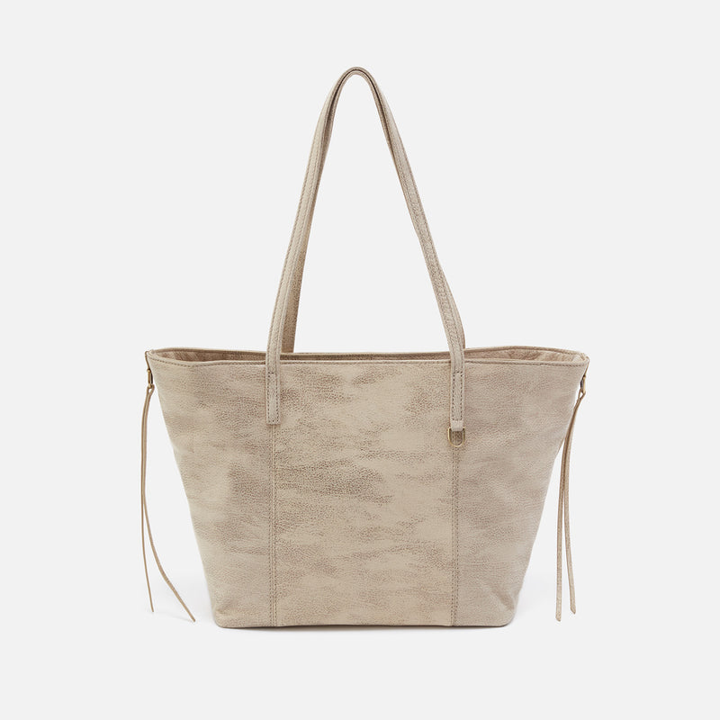 Kingston Small Tote in Metallic Leather - Gold