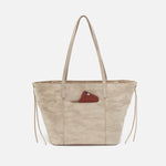 Kingston Small Tote in Metallic Leather - Gold
