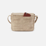 Fern Messenger Crossbody in Metallic Leather - Gold