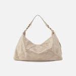 Paulette Shoulder Bag in Metallic Leather - Gold
