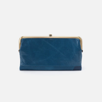 Lauren Clutch-Wallet in Patchwork Leather - Riviera Multi