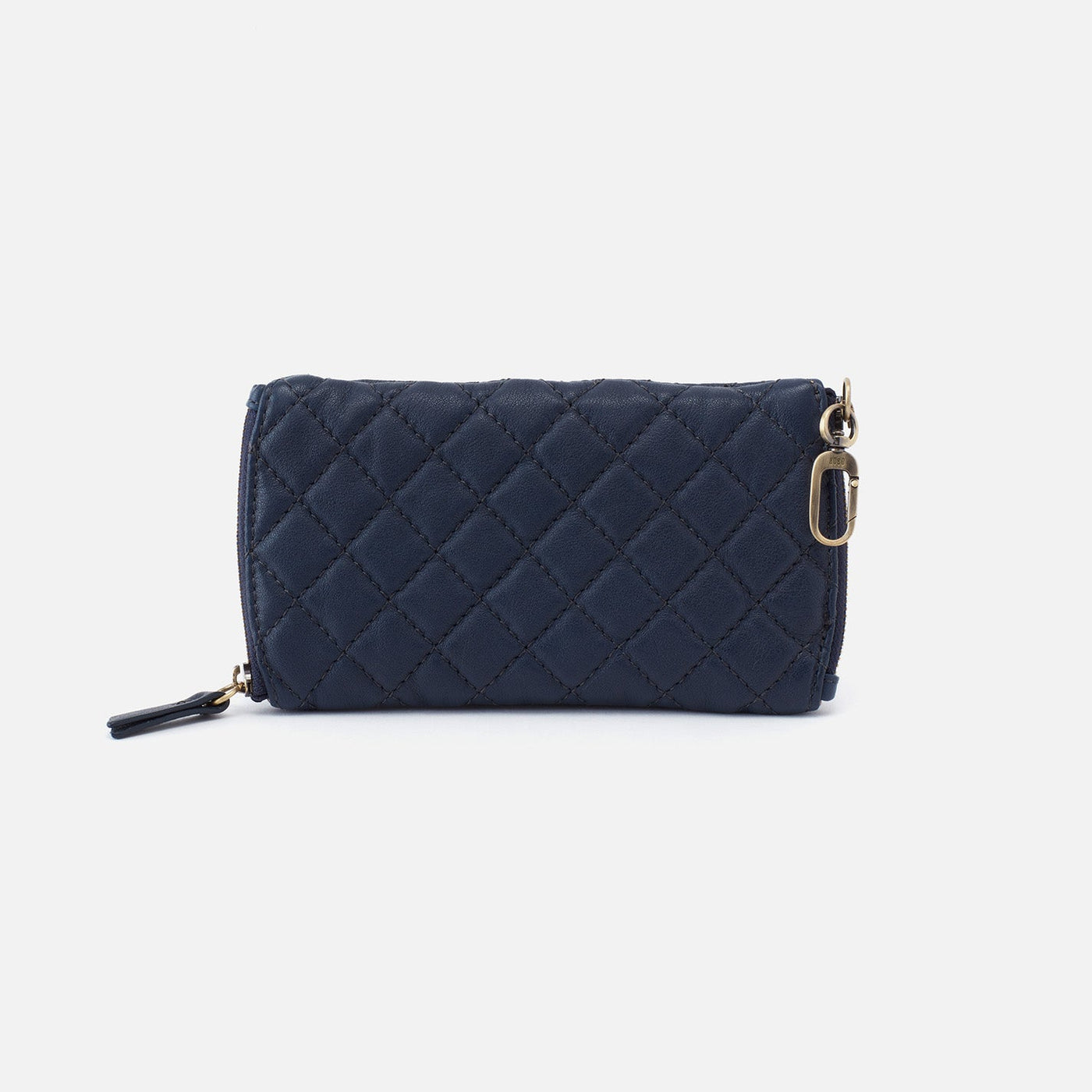 Spark Double Eyeglass Case in Soft Leather - Navy