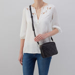 Renny Crossbody in Soft Leather - Black