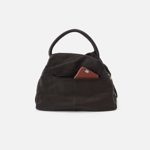 Darling Small Satchel in Soft Leather - Black