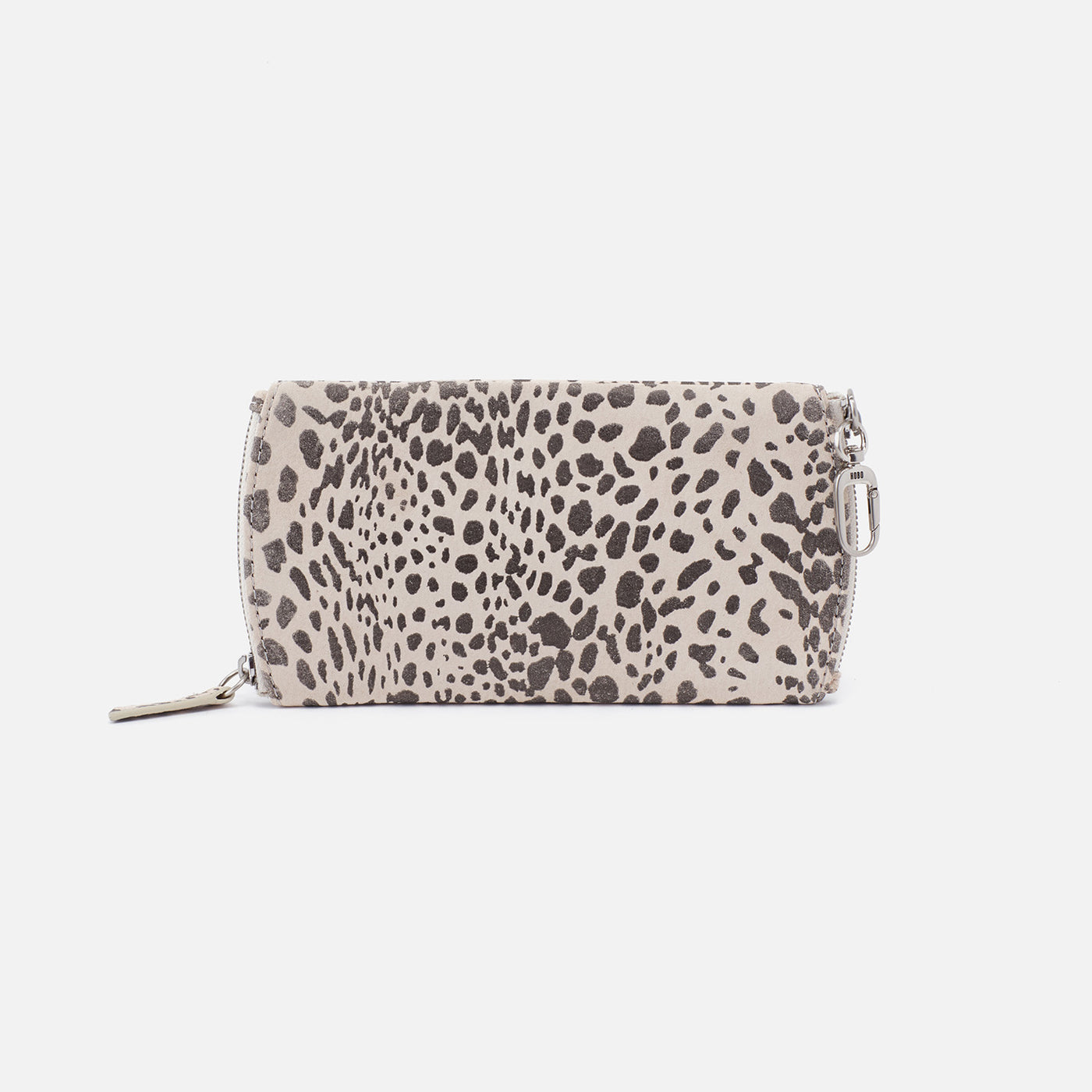 Spark Double Eyeglass Case In Printed Leather