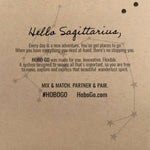 Revolve Clip Pouch in Pebbled Leather - Sagittarius