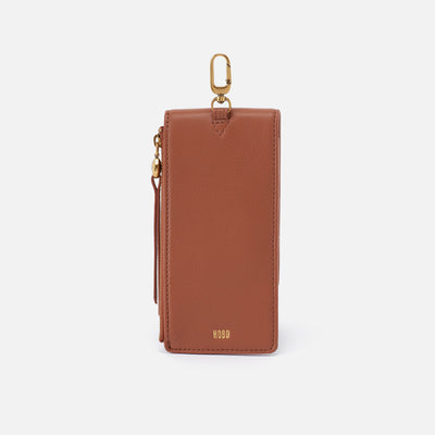 Stride Clip Wallet In Pebbled Leather