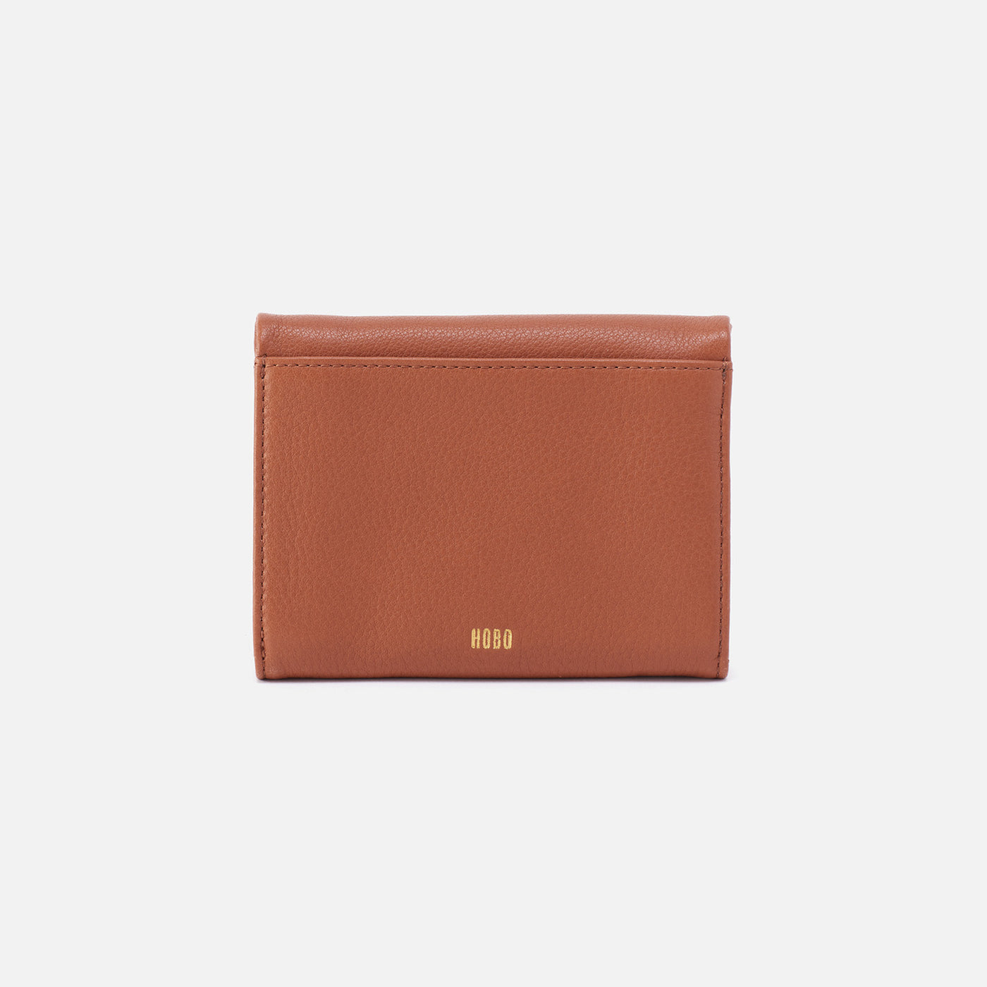 Lumen Medium Bifold Compact Wallet In Pebbled Leather