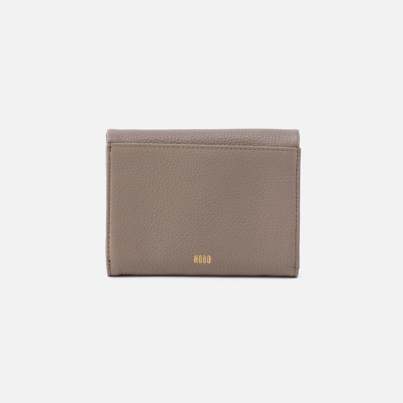 Lumen Medium Bifold Compact Wallet In Pebbled Leather