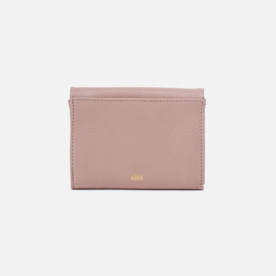 Lumen Medium Bifold Compact Wallet In Pebbled Leather