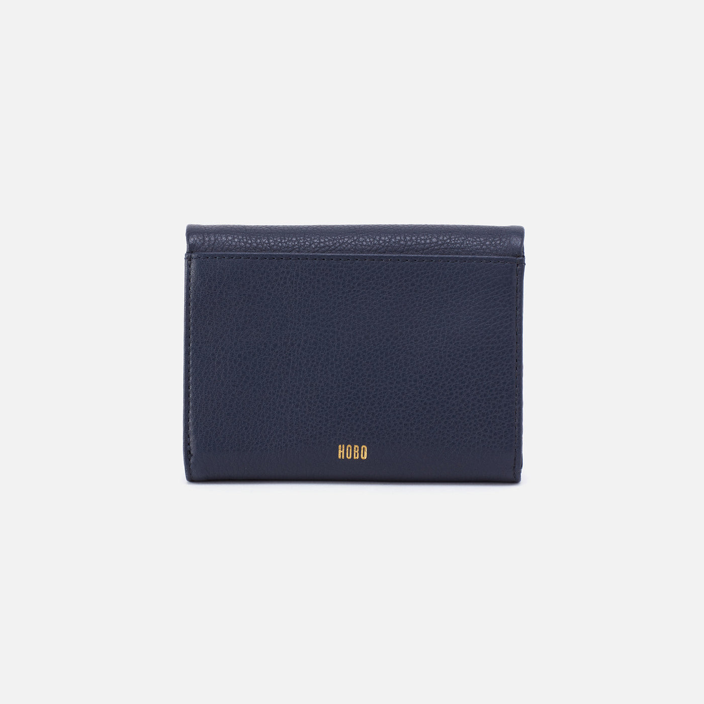 Lumen Medium Bifold Compact Wallet In Pebbled Leather