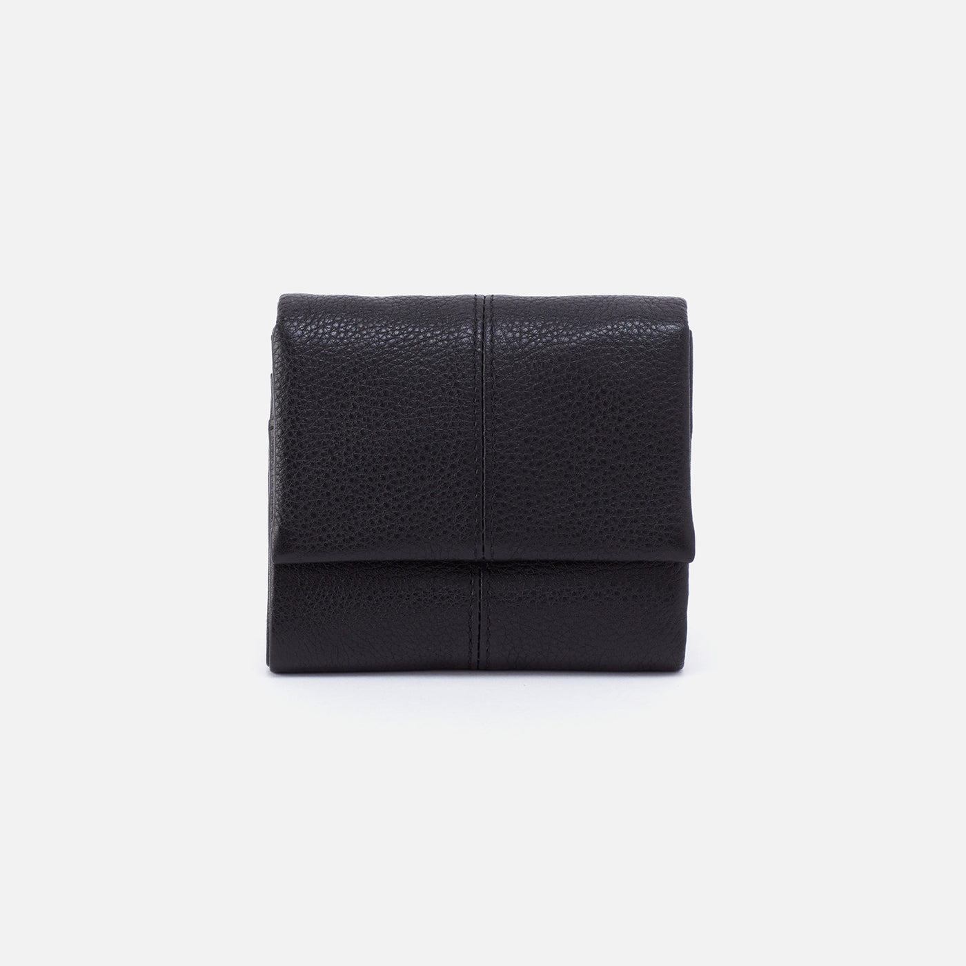 Keen Mini Trifold Compact Wallet In Pebbled Leather