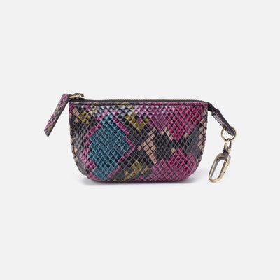 Win Clip Pouch In Printed Leather