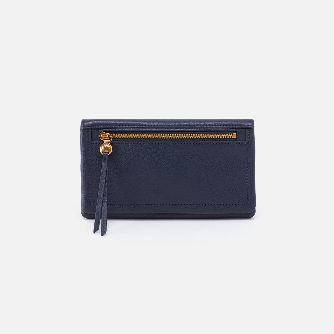 Lumen Continental Wallet In Pebbled Leather