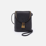 Fern Crossbody in Pebbled Leather - Black