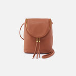 Fern Crossbody in Pebbled Leather - Cashew